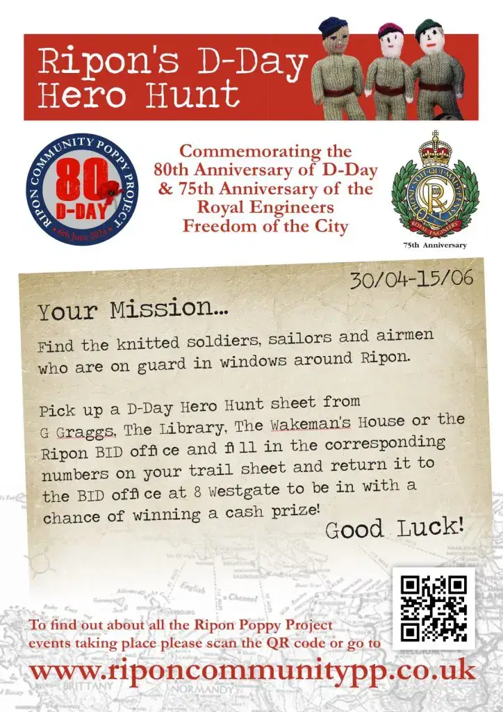 Ripon DDay Trail Poster Ripon DDay Trail Poster