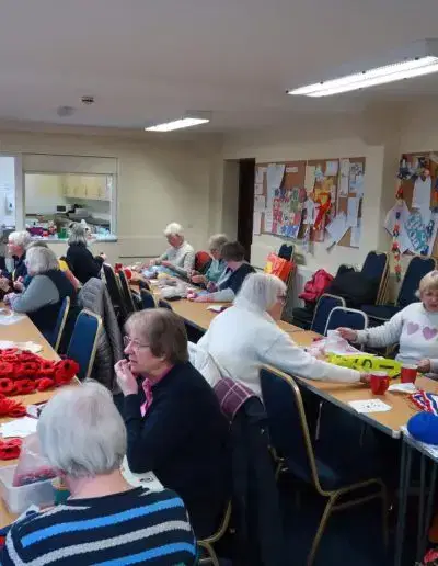Ripon Community Poppy Project Knitting